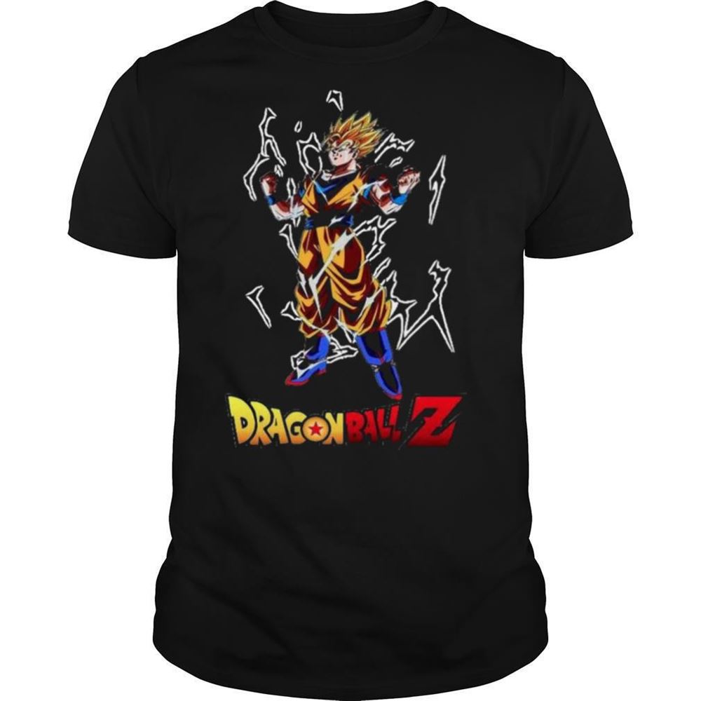 Happy Dragon Ball Z Son Goku Super Saiyan Shirt 