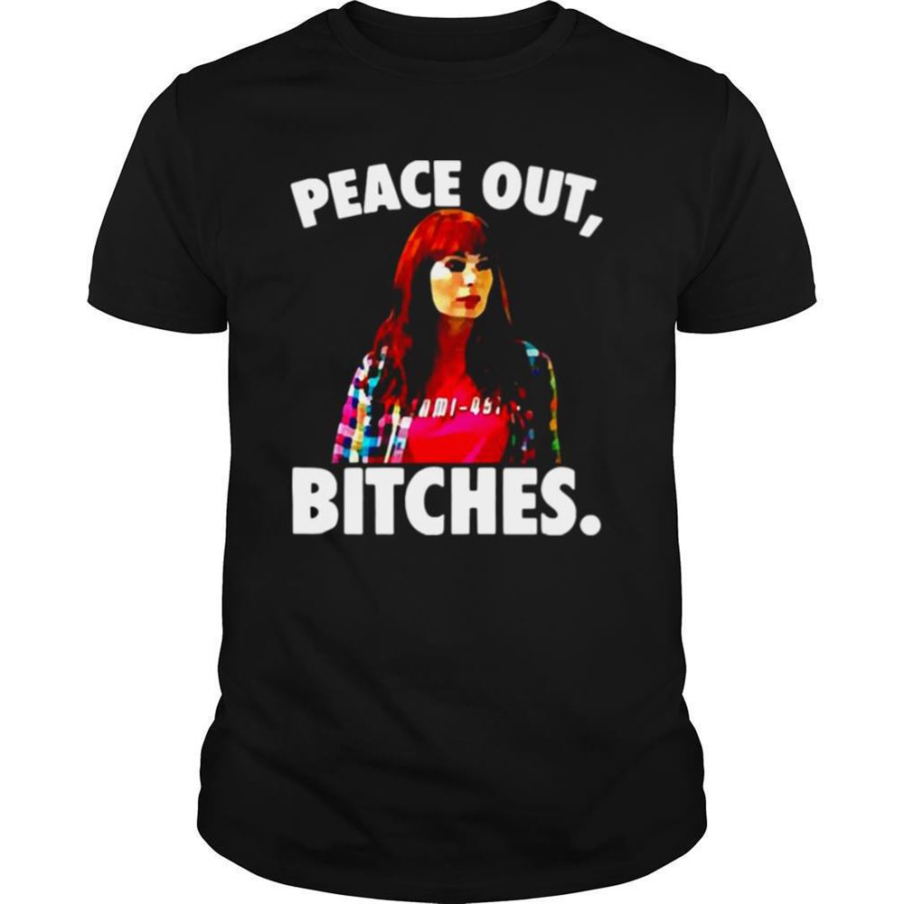 Special Felicia Day Peace Out Bitches Shirt 