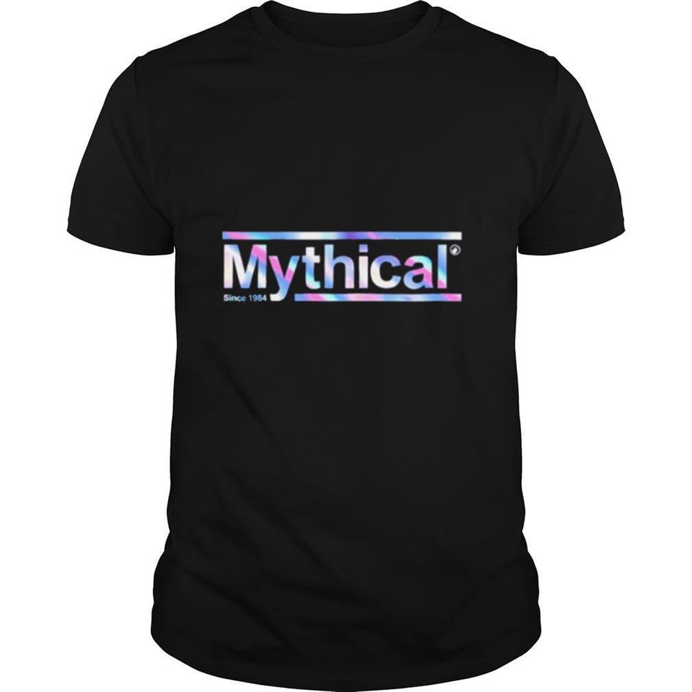 Limited Editon Gmm Merch Minimalist Holographic Shirt 