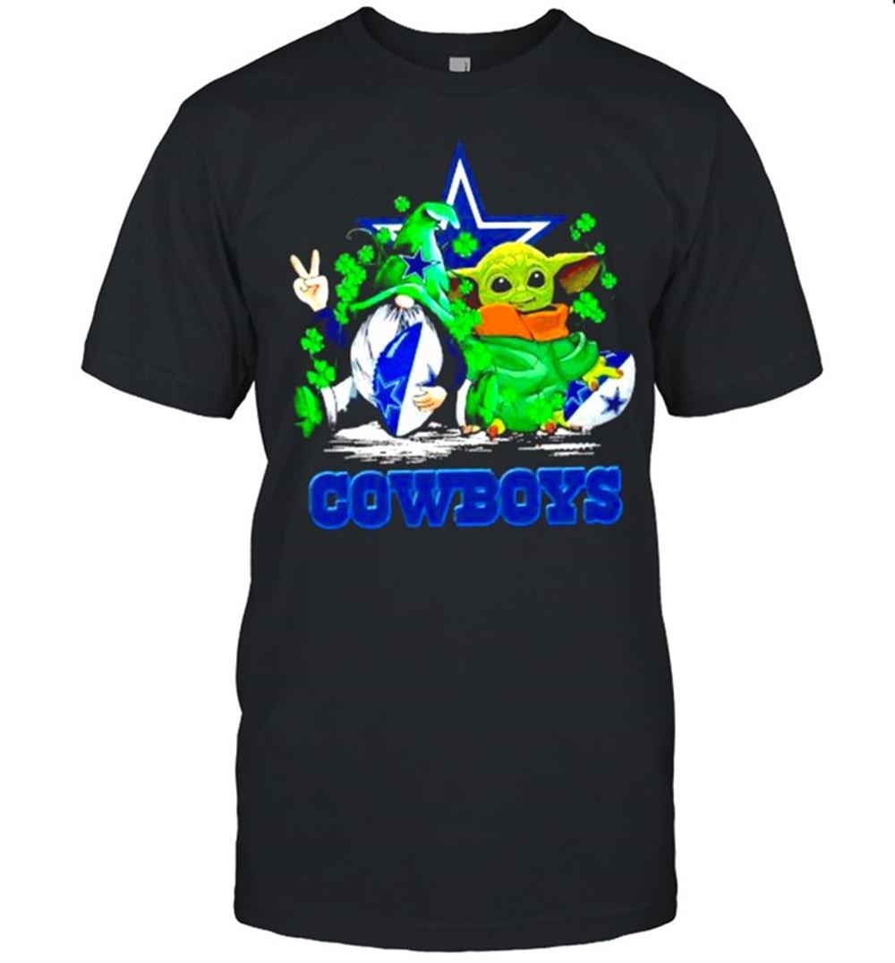 Promotions Gnome And Baby Yoda Dallas Cowboys Shirt 