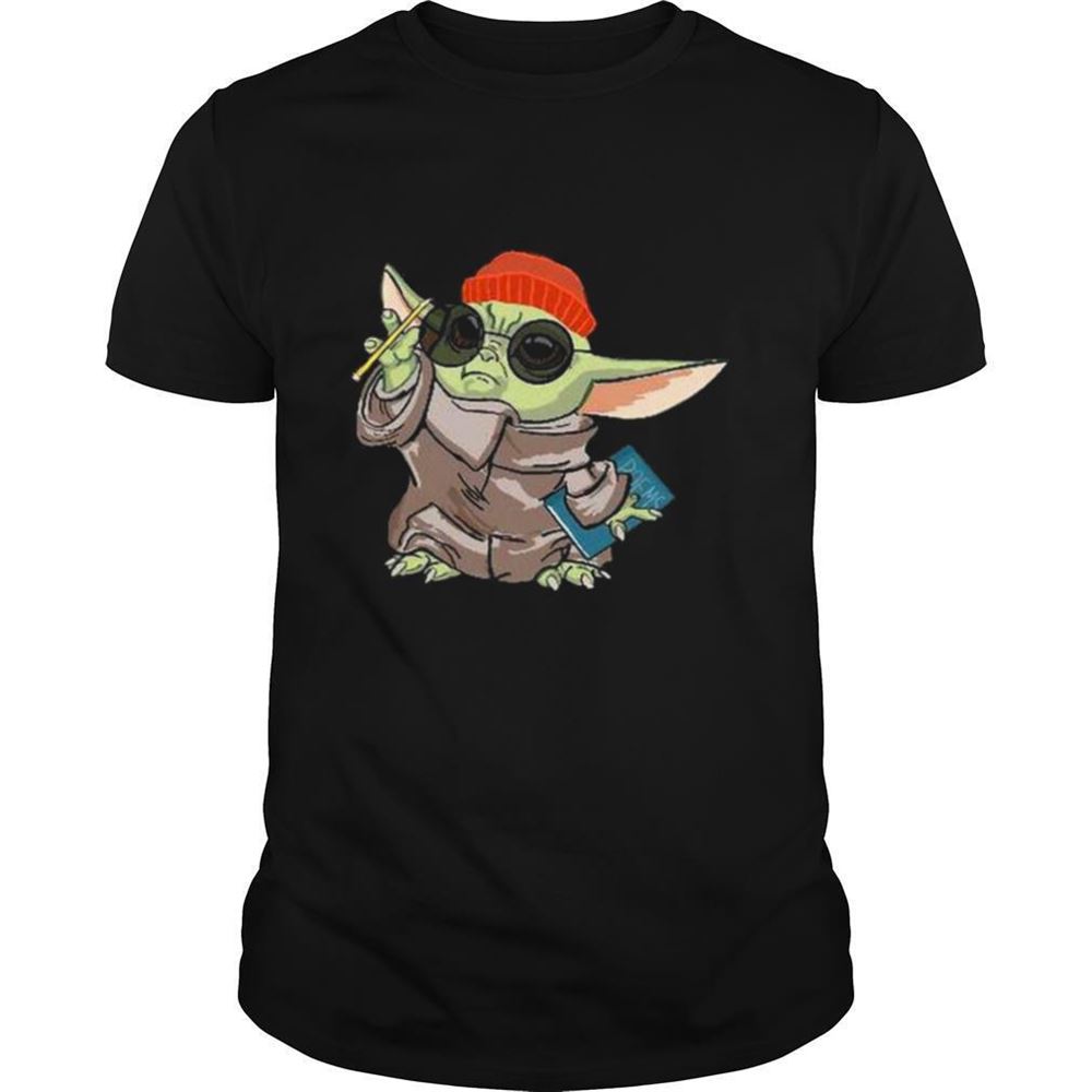 Happy Hipster Baby Yoda Shirt 