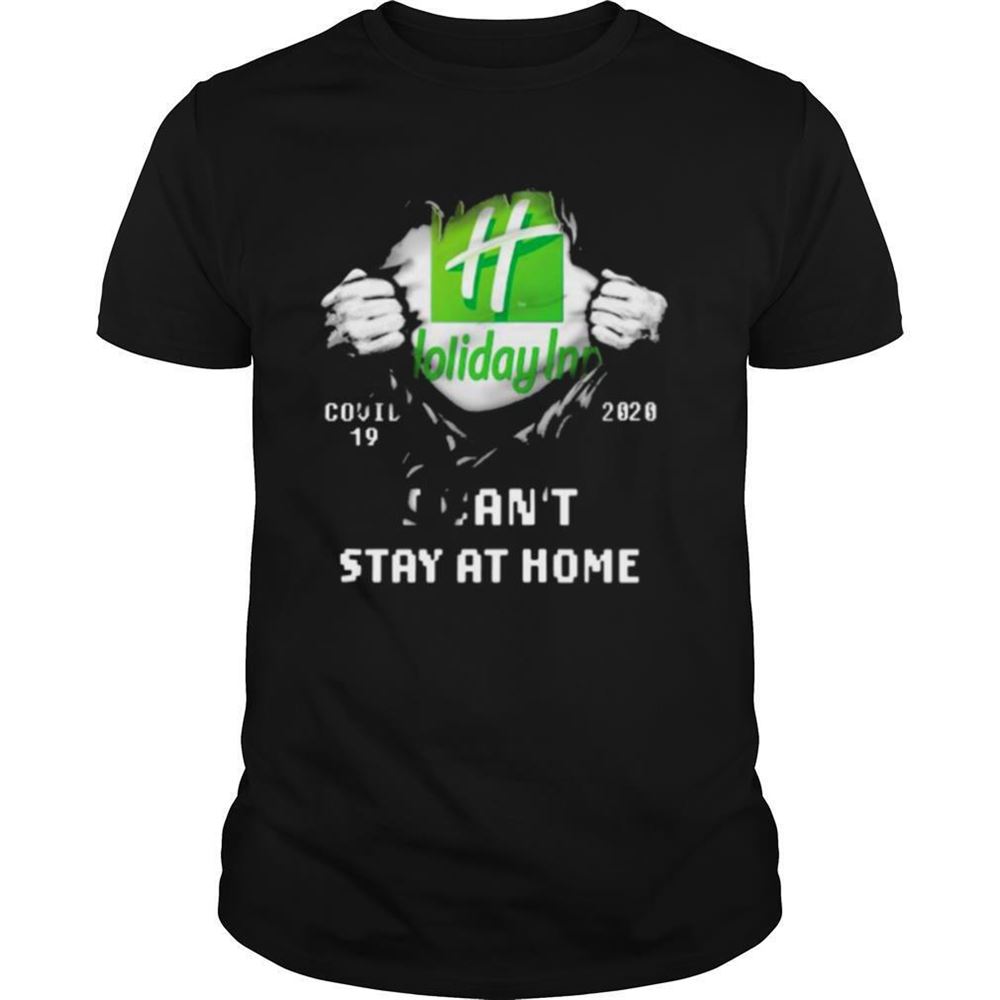 Happy Holyday Inn Covid 19 2020 Stay At Home Corona Virus Social Distancing Shirt 