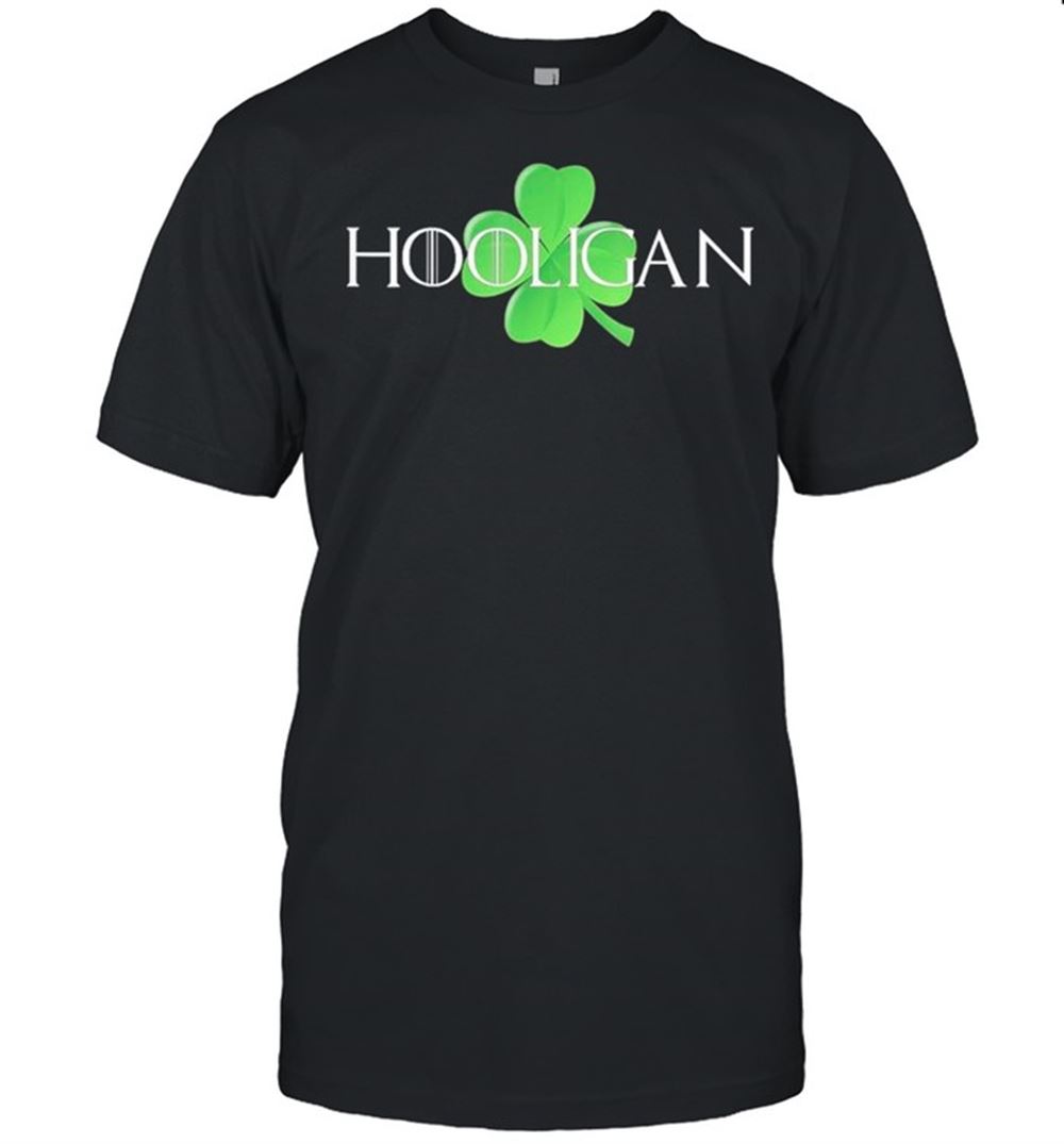 Promotions Hooligan St Patricks Day Gift Funny Teen Kids Moms Matching Shirt 