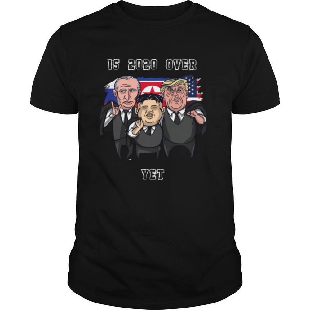 Promotions Is 2020 Over Yet Joe Biden Trump Celebration American Flag Shirt 