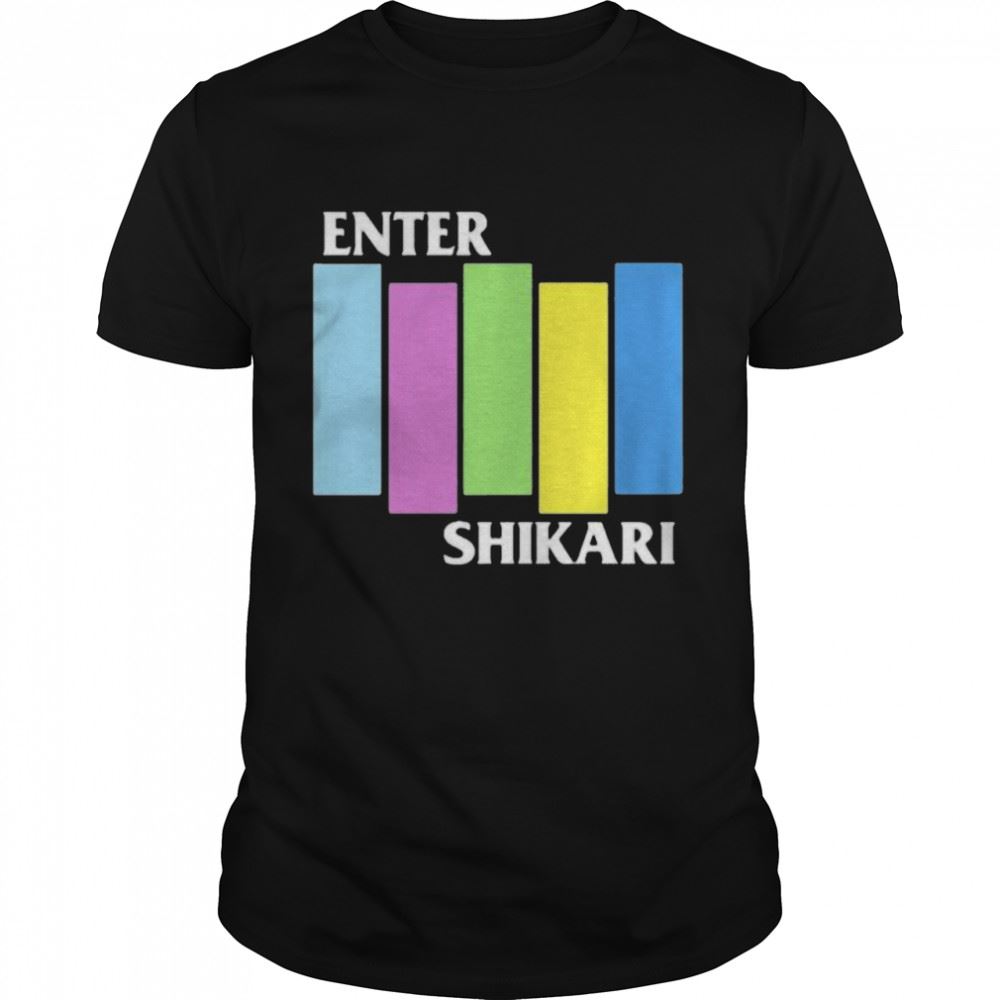 Limited Editon Enter Shikari Not-black Flag Shirt 