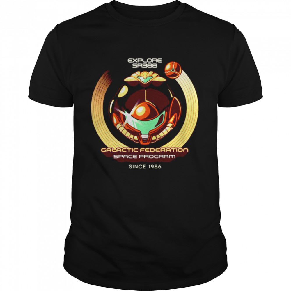 Interesting Galactic Federation Space Program Game Shirt 