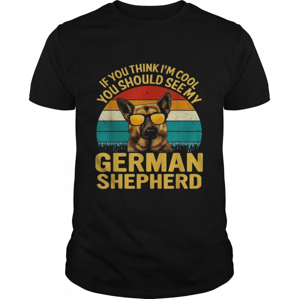 Interesting German Shepherd Apparel Dog Shirt 