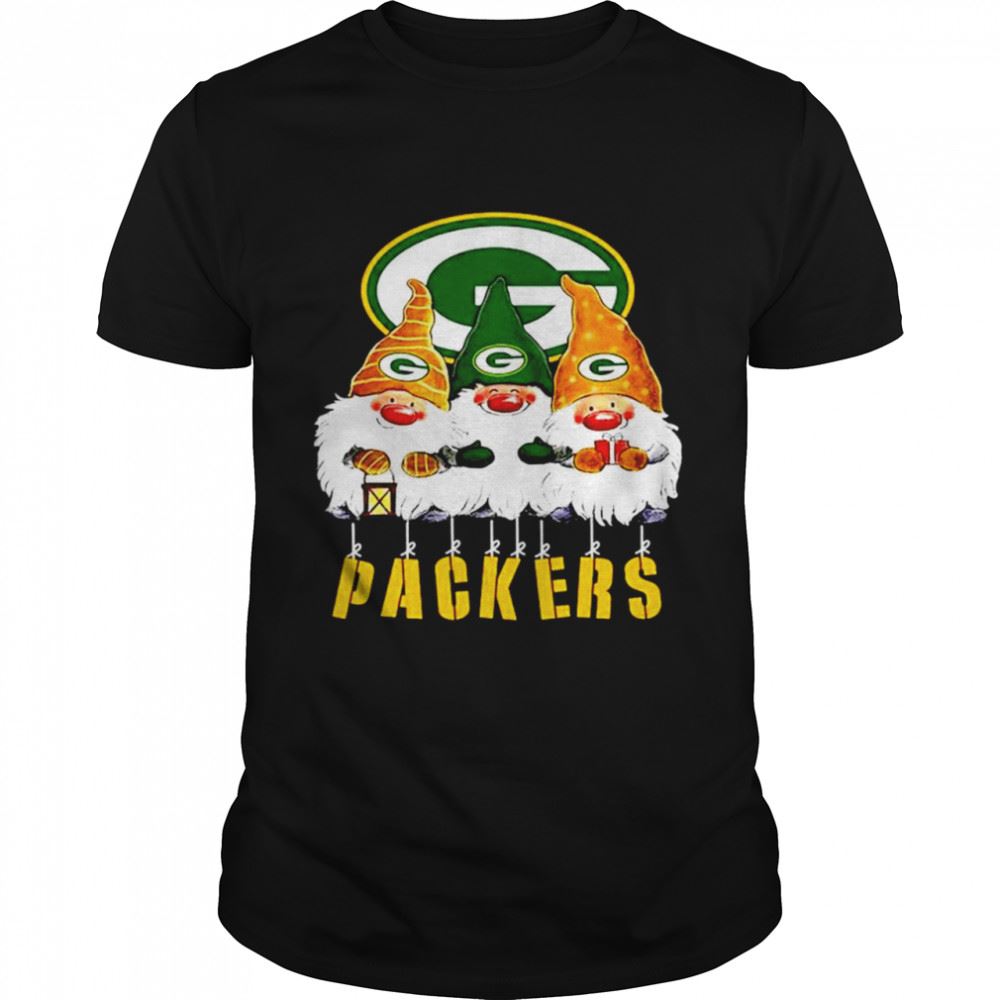 Great Green Bay Packers Gnomies Shirt 