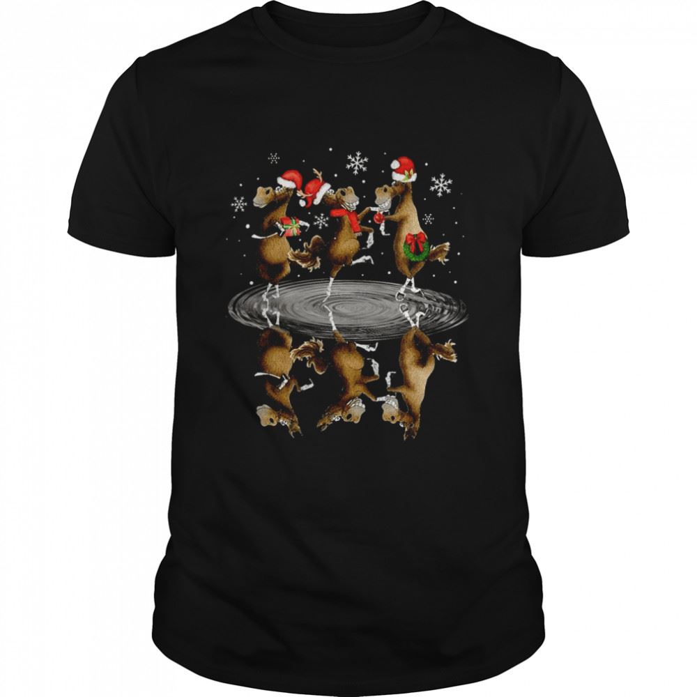 Limited Editon Illusion Horse Dancing Christmas Shirt 