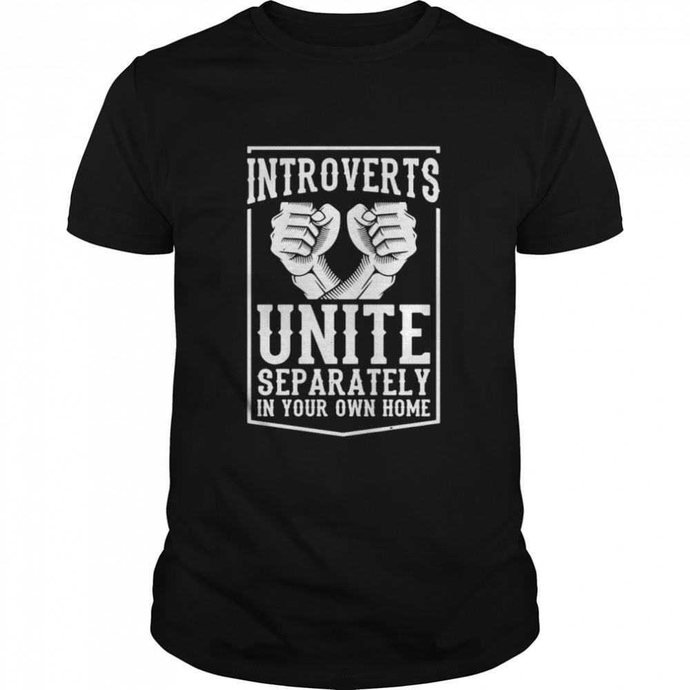 Limited Editon Introverts Unite Separately Shirt Computer Nerd Shirt 