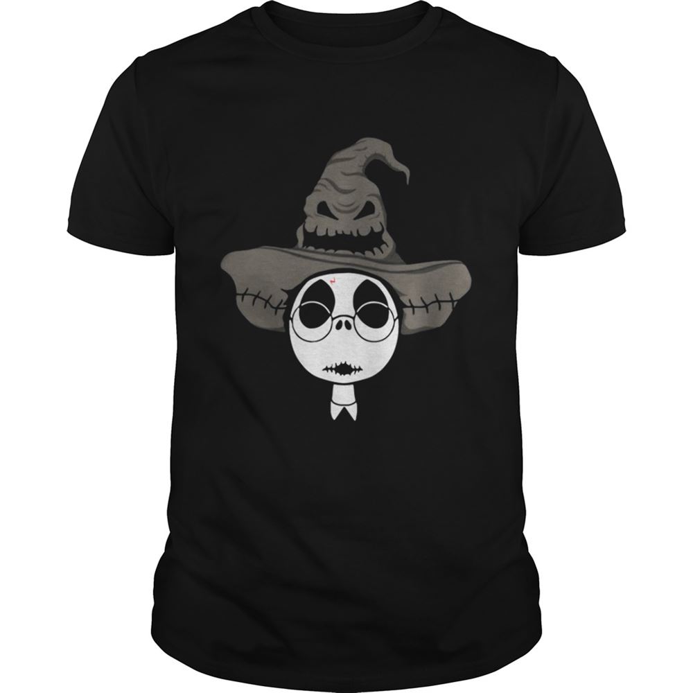 Happy Jack Skellington Harry Potter And The Sorting Hat Shirt 