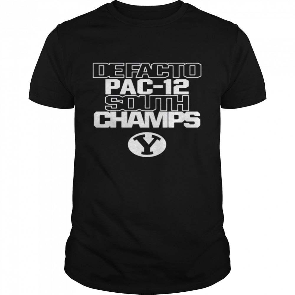 Amazing Jarom Jordan Defacto Pac 12 South Champs Byu Sports Nation Shirt 