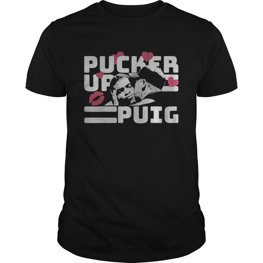 Special Los Angeles Dodgers Pucker Up Puig Shirt 
