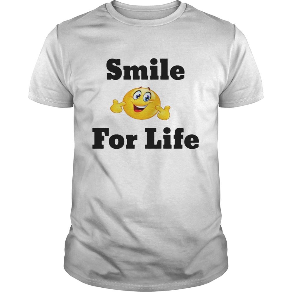 Attractive Official Smile For Life Shirt 