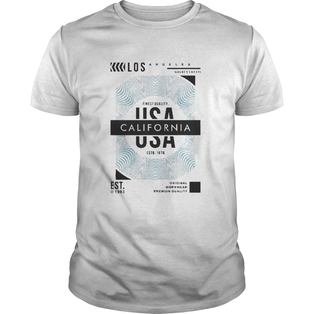 Promotions Official Usa California Shirt 