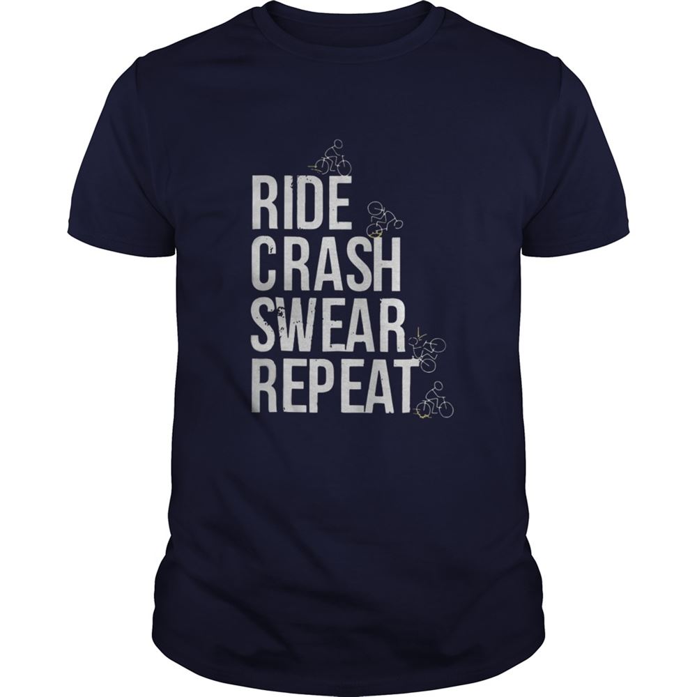 Awesome Ride Crash Swear Repeat Shirt 