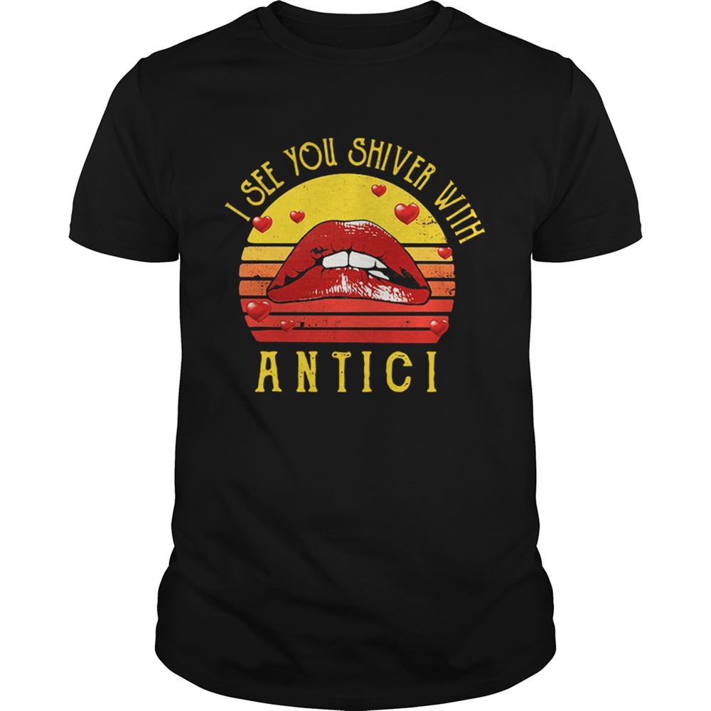 Attractive Rocky Horror Lips I See You Shiver With Antici Retro Shirt 