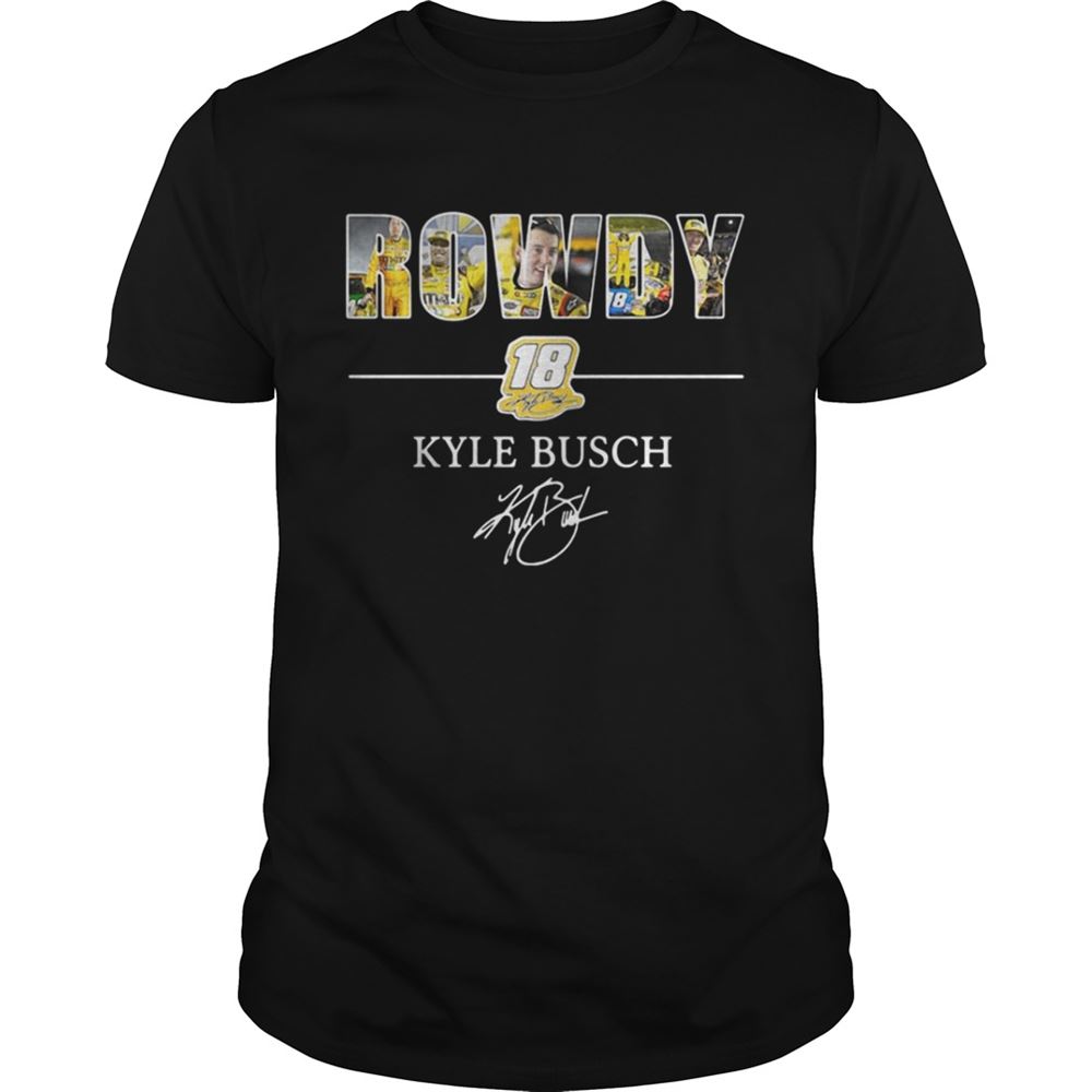 Special Rowdy 18 Kyle Busch Shirt 