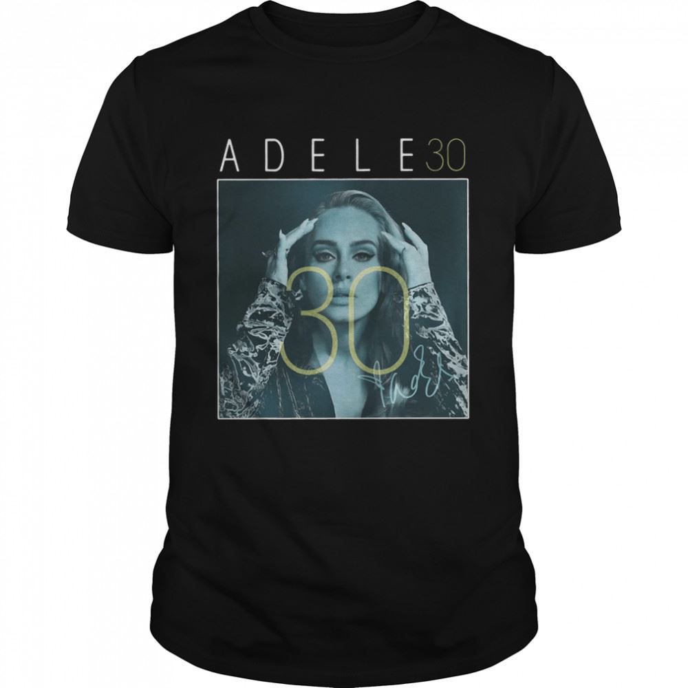 Limited Editon Adele 30 Signature T-shirt 