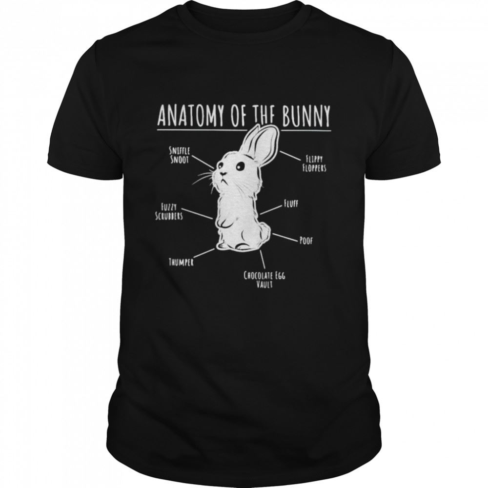 Attractive Anatomy Of The Bunny Shirt 