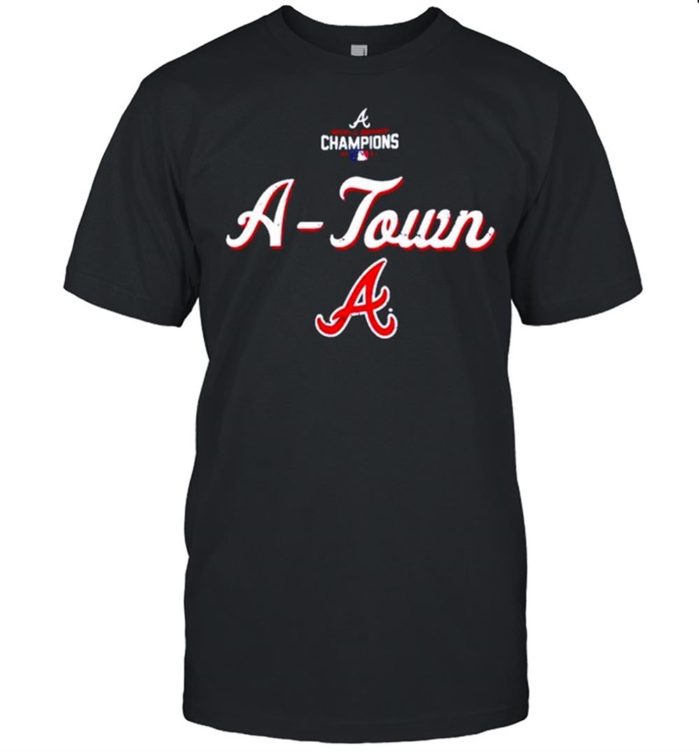 Promotions Atlanta Braves A-town World Series Champion Shirt 
