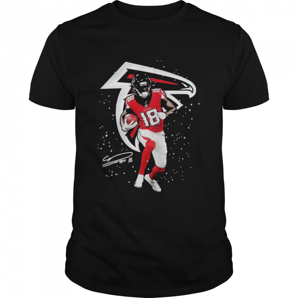 Great Atlanta Falcons Calvin Ridley Signature T-shirt 
