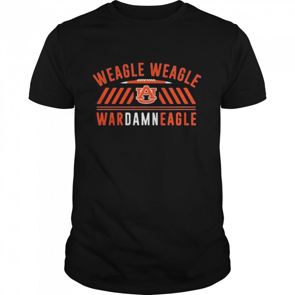 Special Auburn Tigers Weagle Weagle War Damn Eagle Shirt 