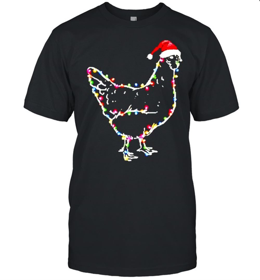 Awesome Awesome Chicken Christmas Light Sweater 