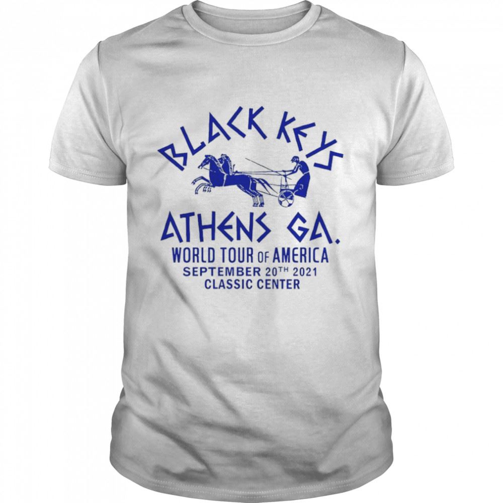 Gifts Black Keys Athens Ga World Tour Of America Shirt 