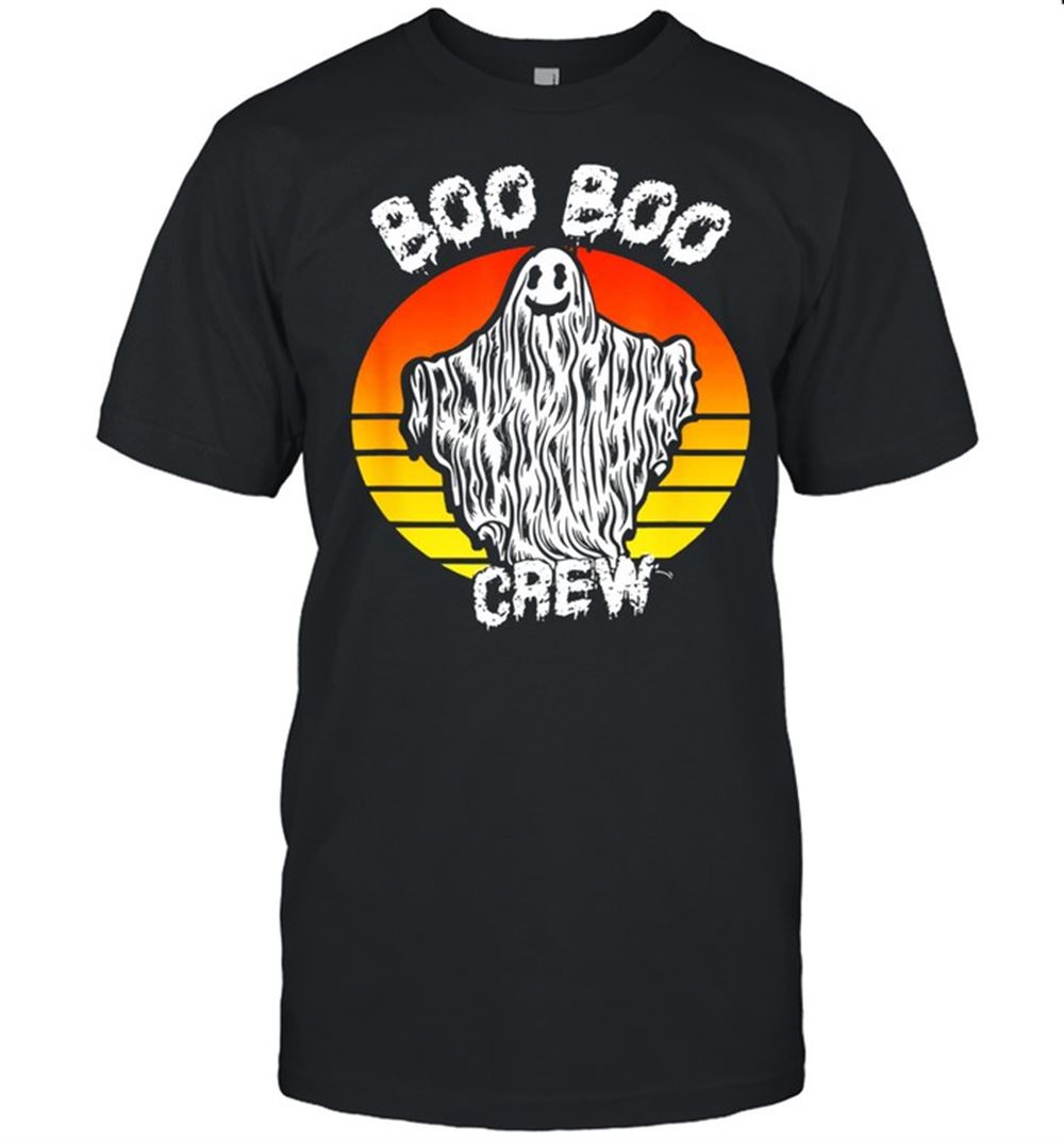 Gifts Boo Boo Crew Nurse Doctor Funny Halloween Ghost Shirt 