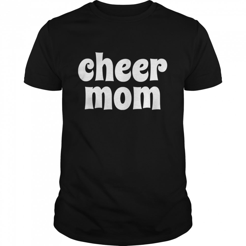 High Quality Cheer Mom Cute Cheerleading Mama Shirt 