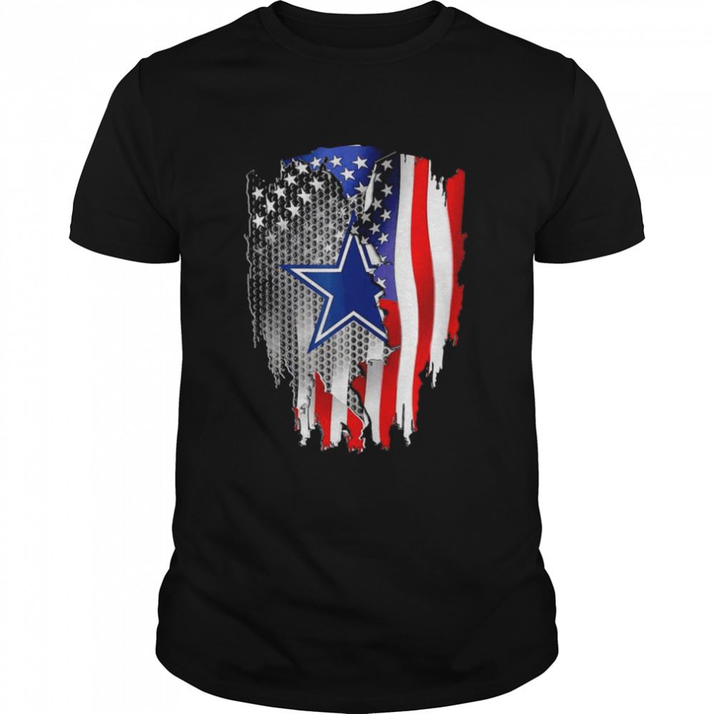 Amazing Dallas Cowboys American Flag Shirt 