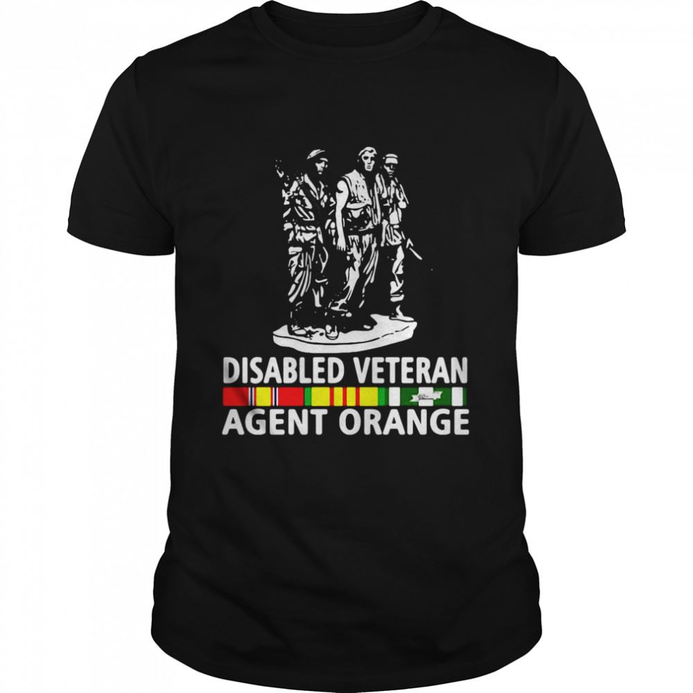 Gifts Disabled Veteran Agent Orange Shirt 
