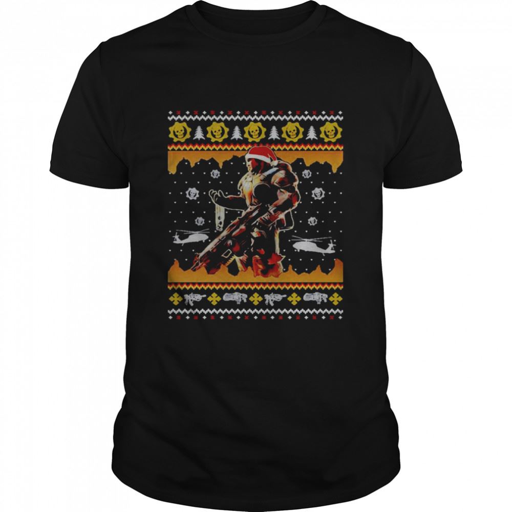 High Quality Gears Of War Ugly Christmas Sweater Shirt 