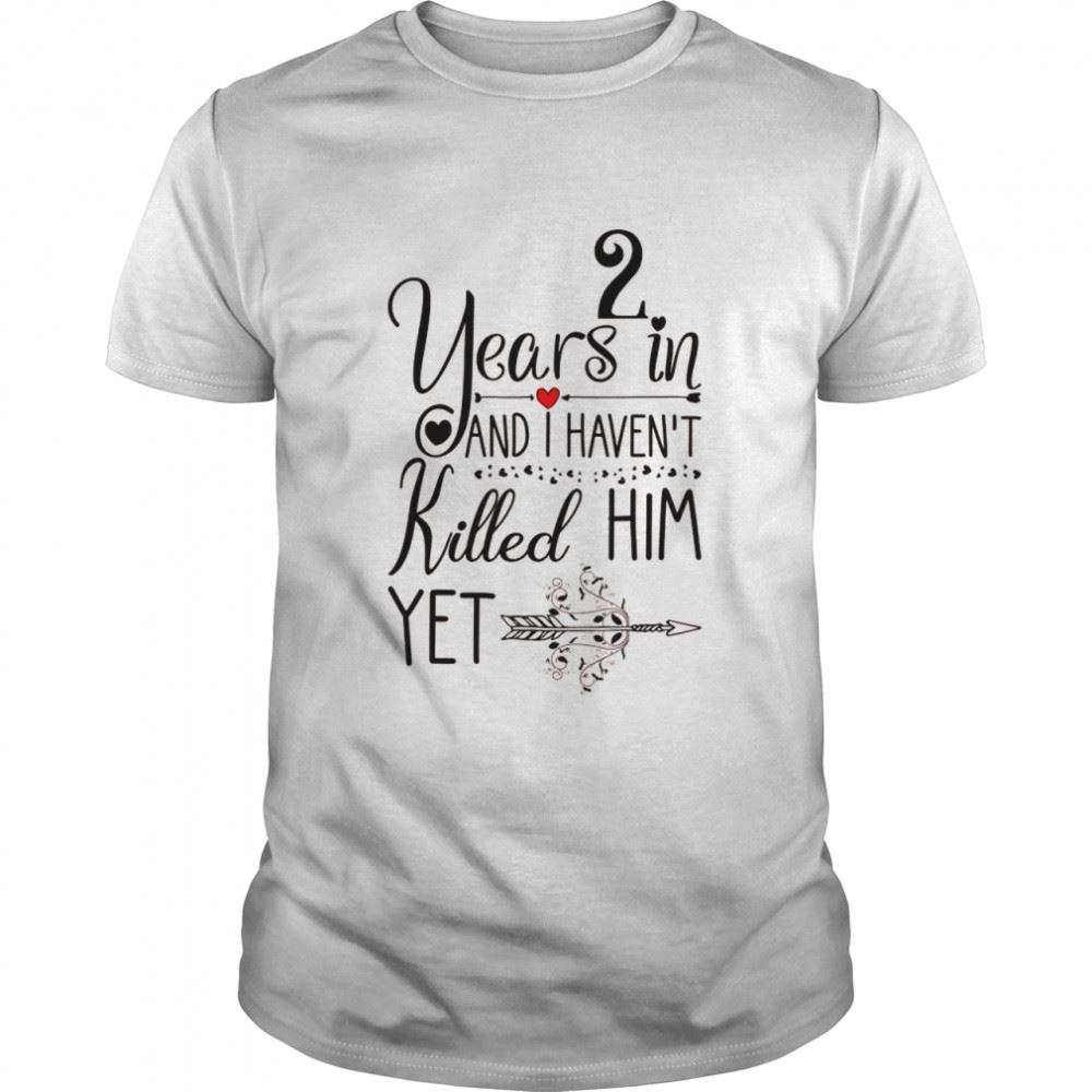 Special Geschenk Zum 2 Hochzeitstag Für Die 2 Hochzeitstag Shirt 