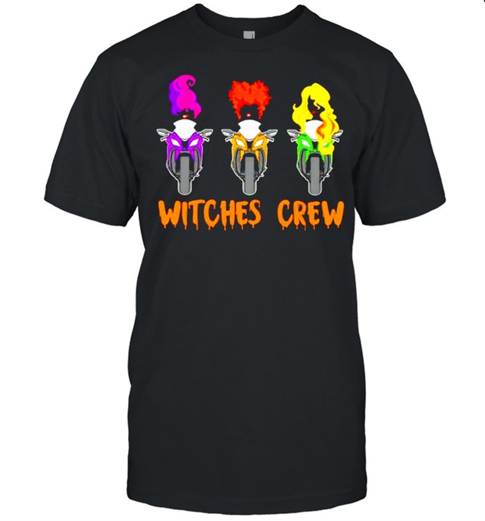 Great Hocus Pocus Superbike Witches Crew Halloween Shirt 