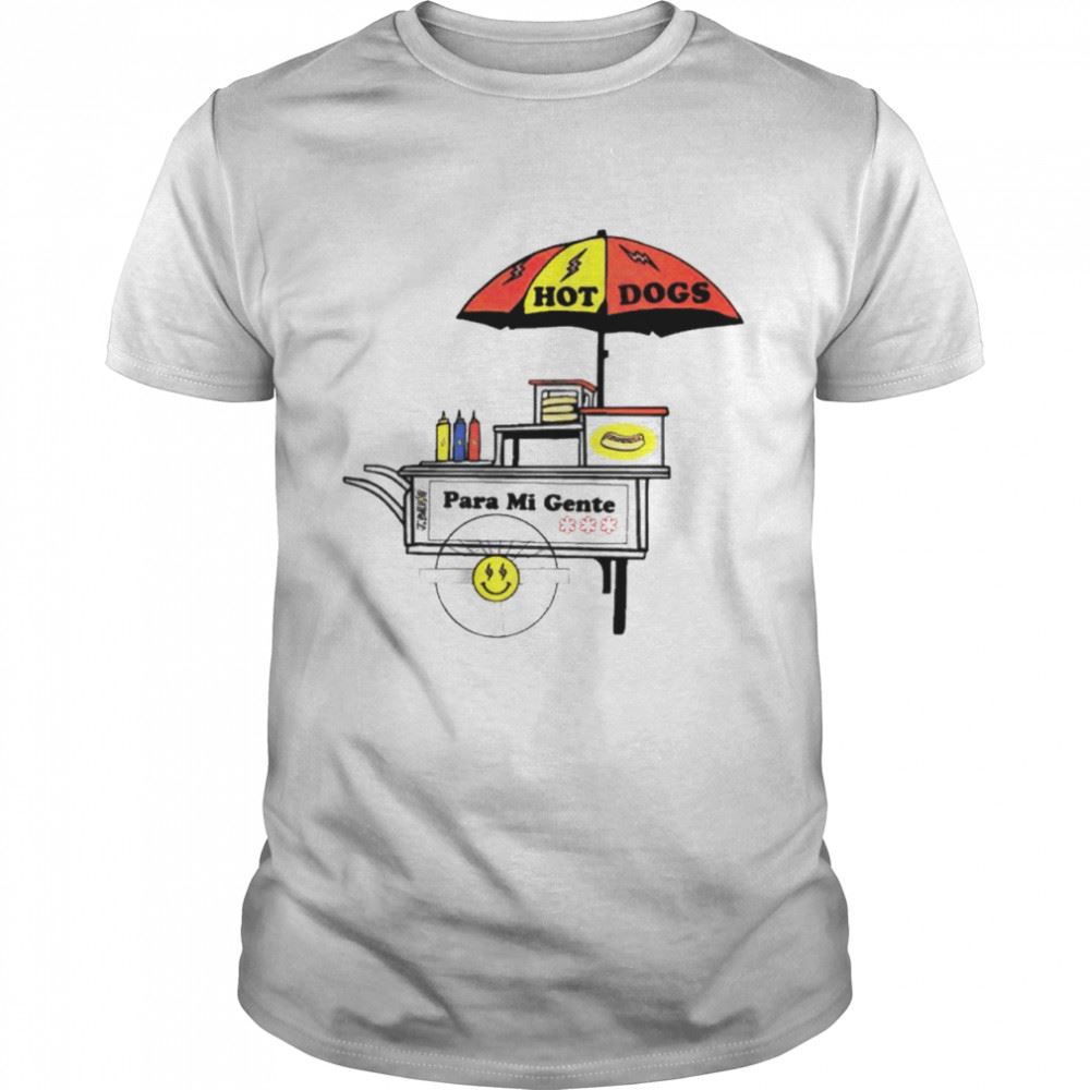 Awesome J Balvin Hot Dogs Para Mi Gente Shirt 