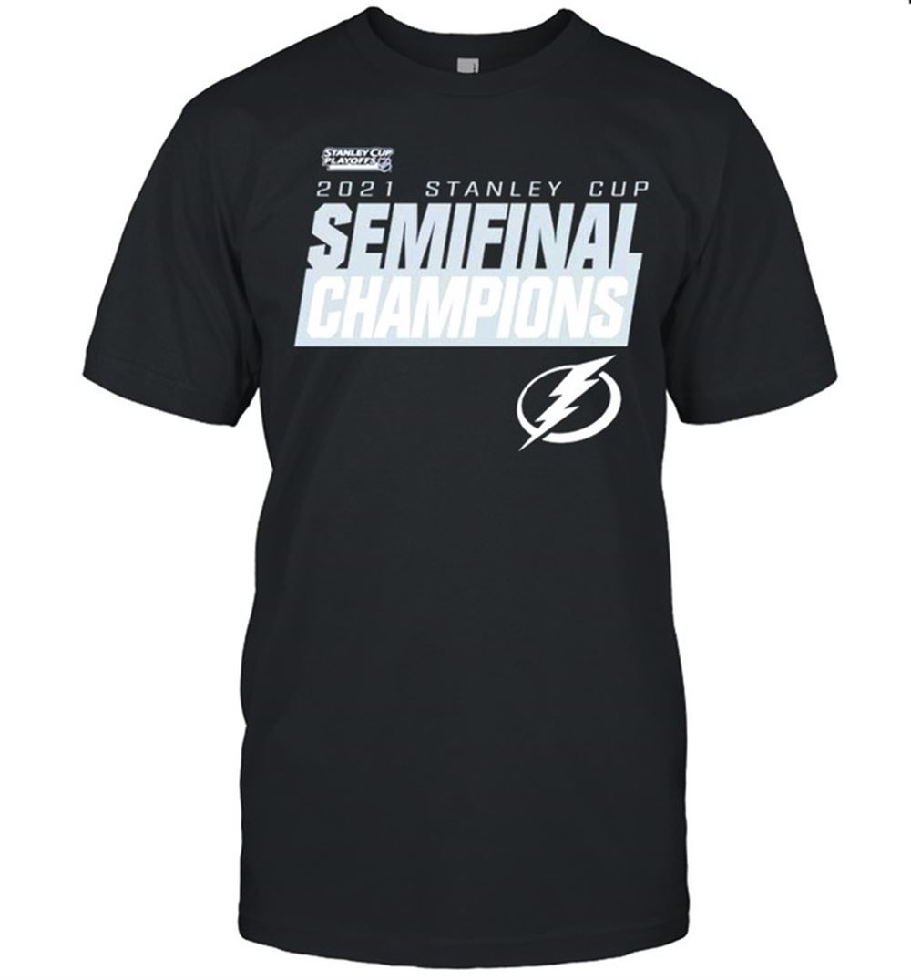 Best 2021 Stanley Cup Semifinal Champions Tampa Bay Lightning Shirt 
