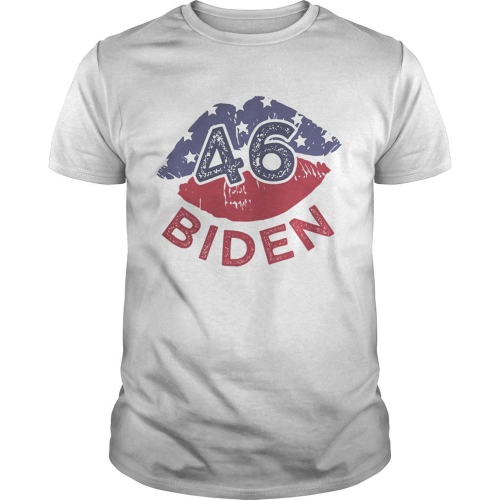 Promotions 46 Joe Biden 2020 Us President Election Pro Biden Democrat Lips Shirt 