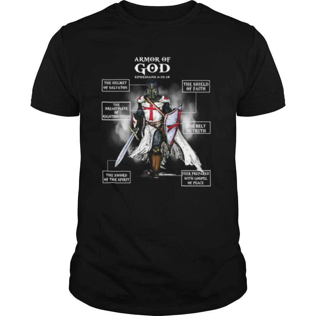 Interesting Armor Of God Bible Verse Cool Gift For Religious Christian Shirt 