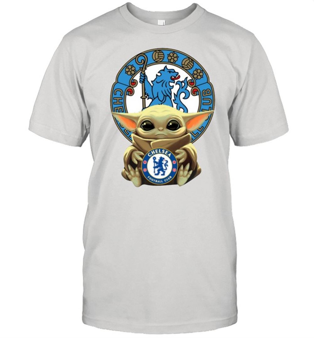 Best Baby Yoda Hug Chelsea Logo 2021 Shirt 