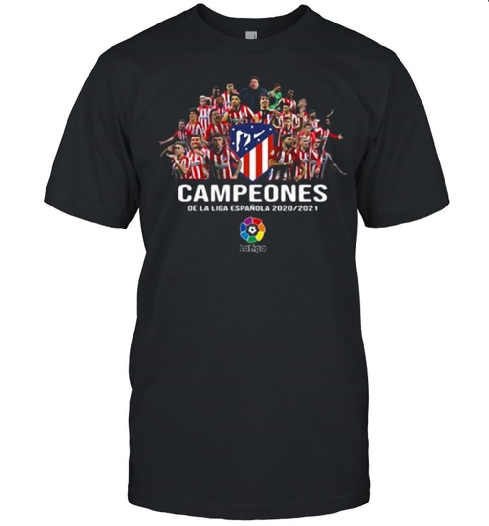 Great Campeones La Liga Espanola 2020 2021 Shirt 