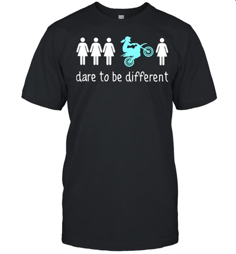 Amazing Dare To Be Different Motocross Shirt 