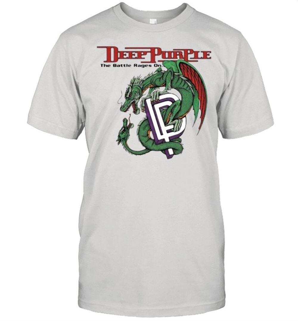 High Quality Deep Purple The Battle Rages On Dragon Shirt 