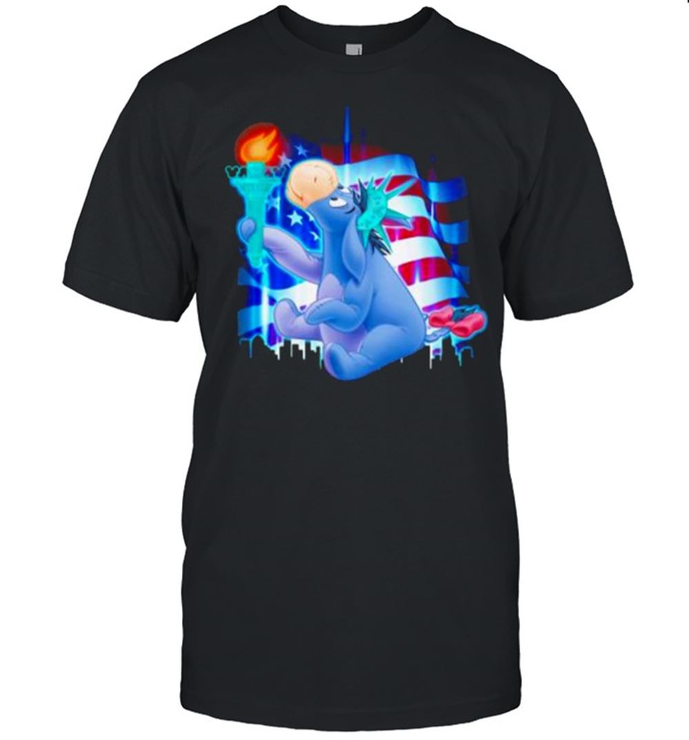 Limited Editon Eeyore 4th Of July Independence Shirt 
