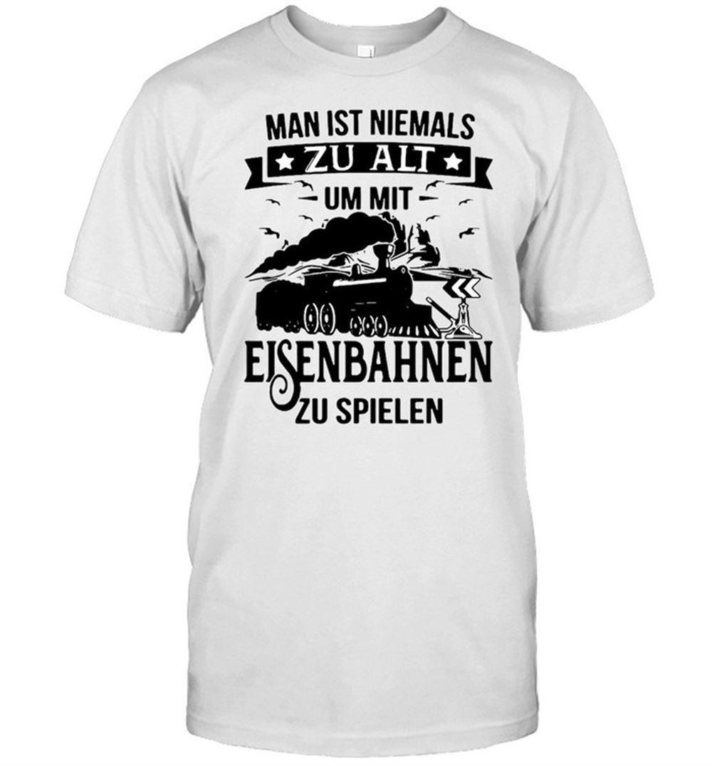 Amazing Eisenbahn Dampflok Lokomotiven Züge Modellbahn Eisenbahner T-shirt 