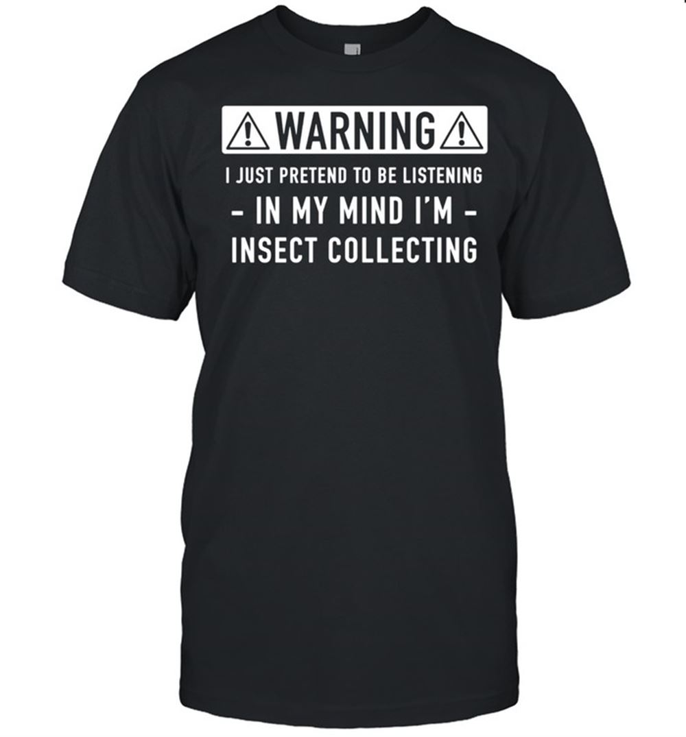 Gifts Insect Collecting Shirt 