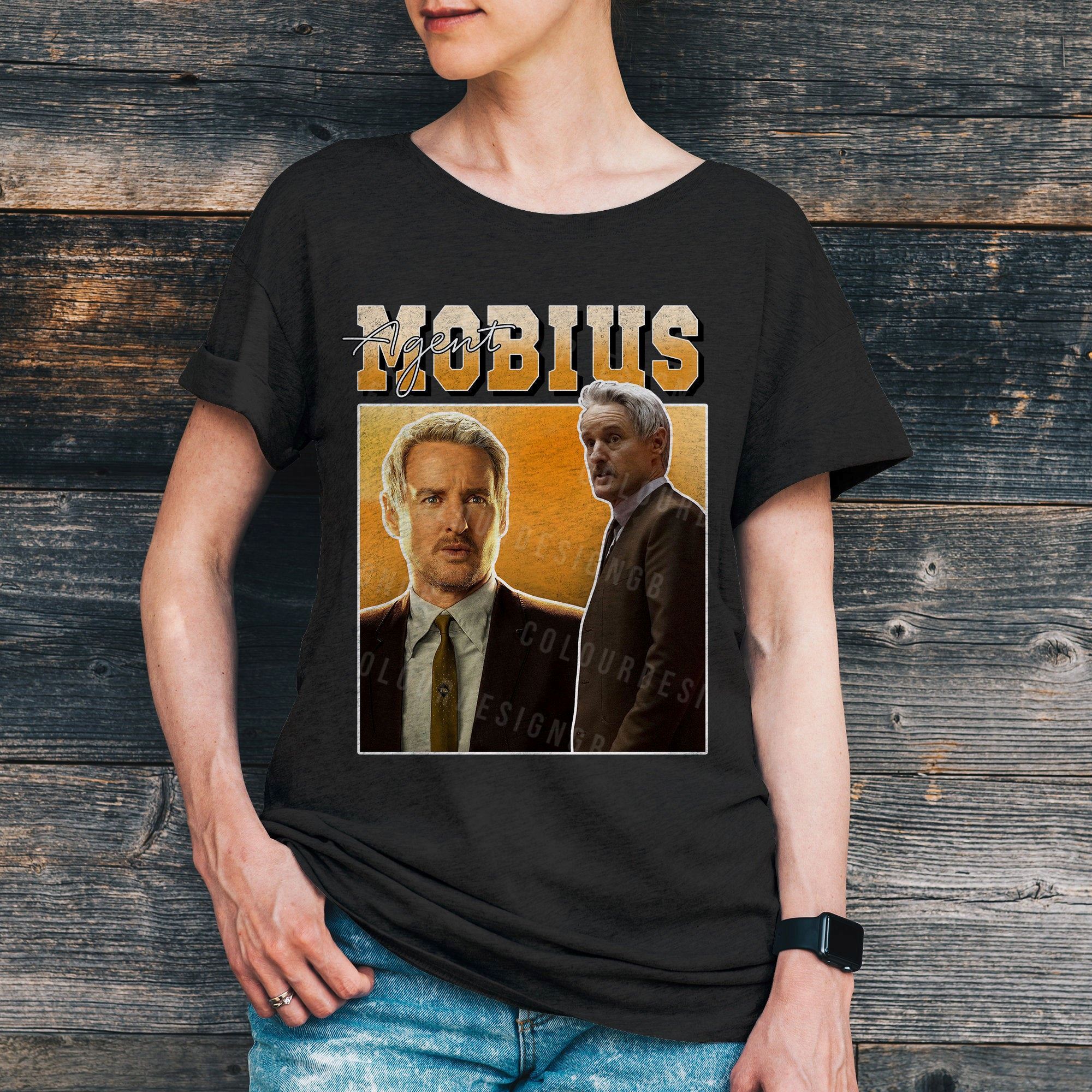 Interesting Agent Mobius Vintage 90s Unisex T-shirt Loki 2021 Shirt Owen Wilson Shirt Marvel Fans Tee 