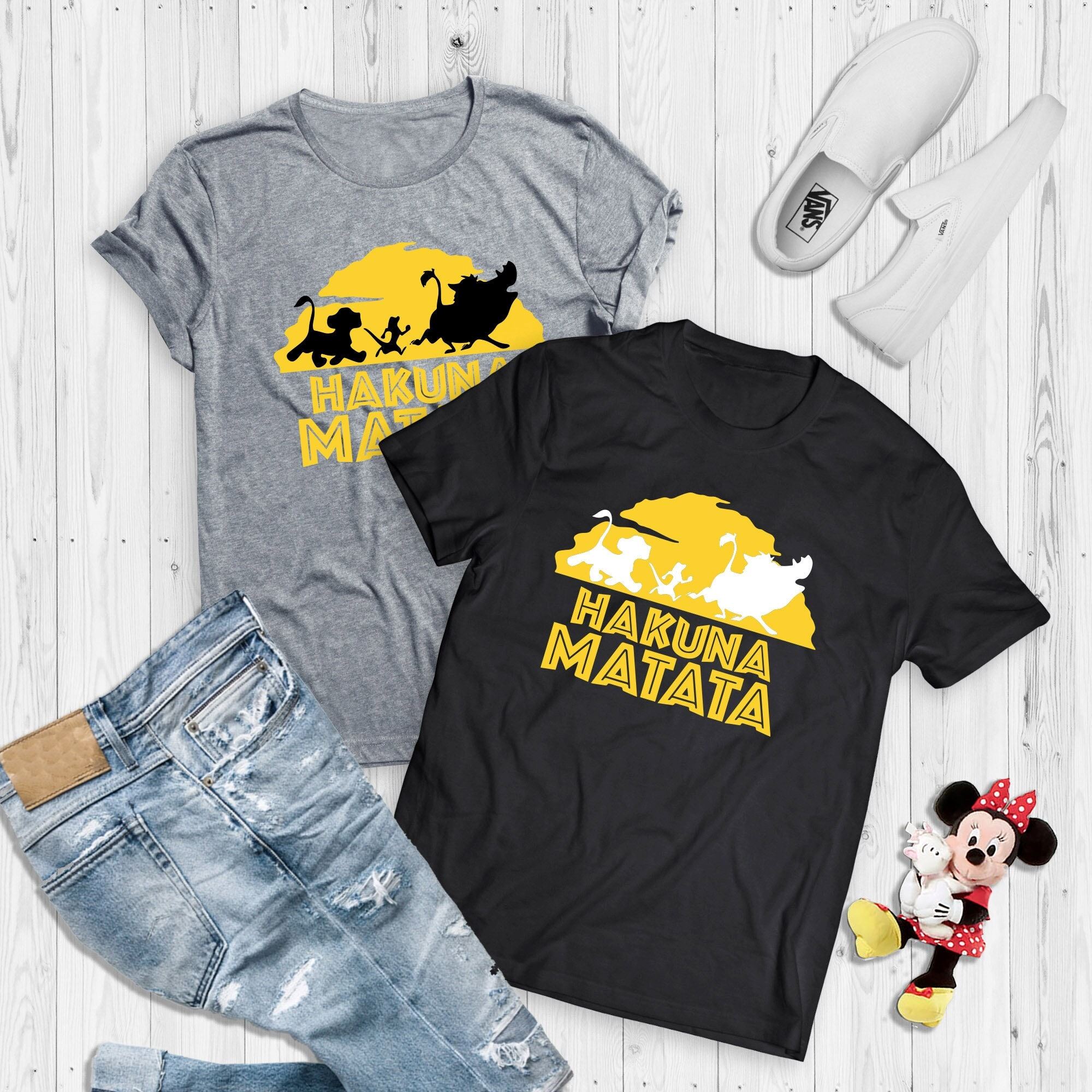 Happy Animal Kingdom Shirt Hakuna Matata T-shirt Animal Kingdom Tee Disney Family Shirts Family Vacation Shirt Family Matching Shirts 
