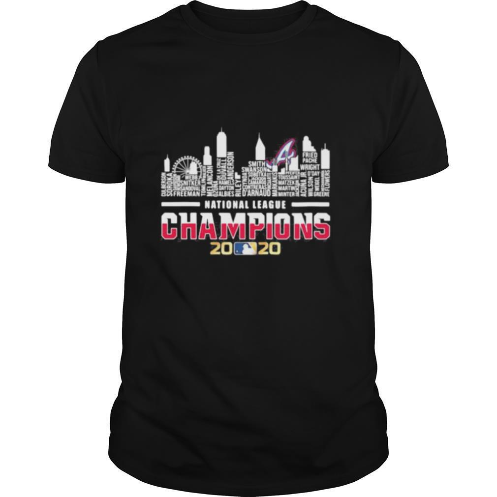 Gifts Atlanta Braves Logo National League Champions 2020 Shirt 